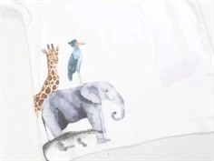 Name It bright white dyreprint t-shirt